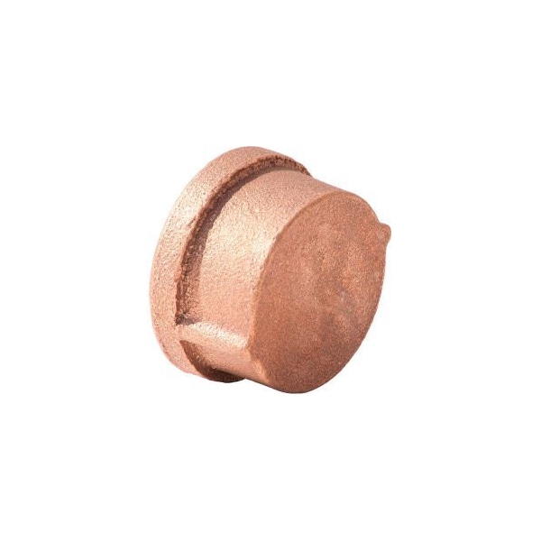 1-1/2 In. Lead Free Brass Cap - FNPT - 125 PSI - Import